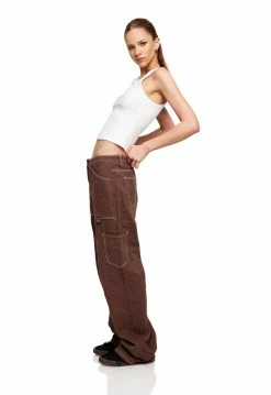Lioness US Shopify MIAMI VICE PANT - CHOCOLATE