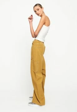 Lioness US Shopify MIAMI VICE PANT - MUSTARD -Lioness Sales Shop LT88 657 1WHITE LB88 381 1MUSTARD9