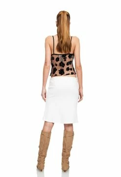 Lioness US Shopify MERCI MIDI SKIRT - BABY POWDER -Lioness Sales Shop LT88 690 2FLORAL LB88 536BABYPOWDER8 73e48219 4616 46b2 a004 1026c43627c6