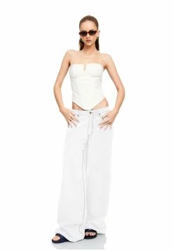 Lioness US Shopify DEL GATO CORSET - PEARL -Lioness Sales Shop LT88 717 3 LB88 570 2 PEARL 1