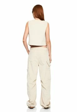 Lioness US Shopify GISELE VEST - BEIGE -Lioness Sales Shop LT88 730BEIGE LB88 381 8BEIGE9