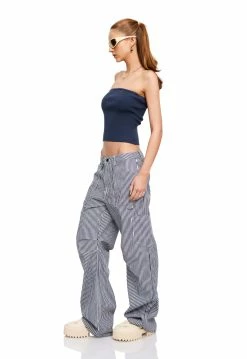 Alternative view of Lioness US Shopify GIRL IN LOVE TUBE TOP - INK