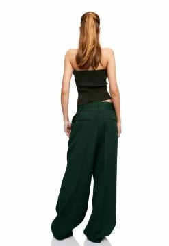 Lioness US Shopify GIRL IN LOVE TUBE TOP - JUNGLE GREEN -Lioness Sales Shop LT88 759JUNGLEGREEN LB88 551MOSS7