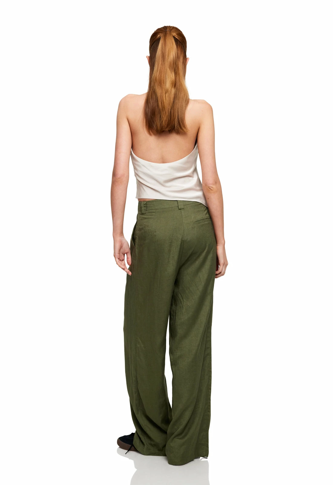 Lioness US Shopify SEBASTIAN PANT - KHAKI 4 Lioness US Shopify SEBASTIAN PANT - KHAKI - Image 4