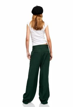 Lioness US Shopify GIGI BAGGY PANT - MOSS -Lioness Sales Shop LT88 790 BABY POWDER LB88 551 MOSS 14