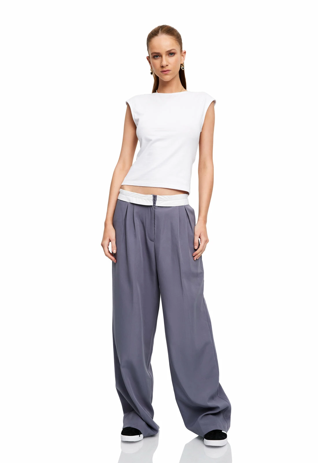 Lioness US Shopify CITY OF ANGELS PANT - SPANISH GREY 2 Lioness US Shopify CITY OF ANGELS PANT - SPANISH GREY - Image 2