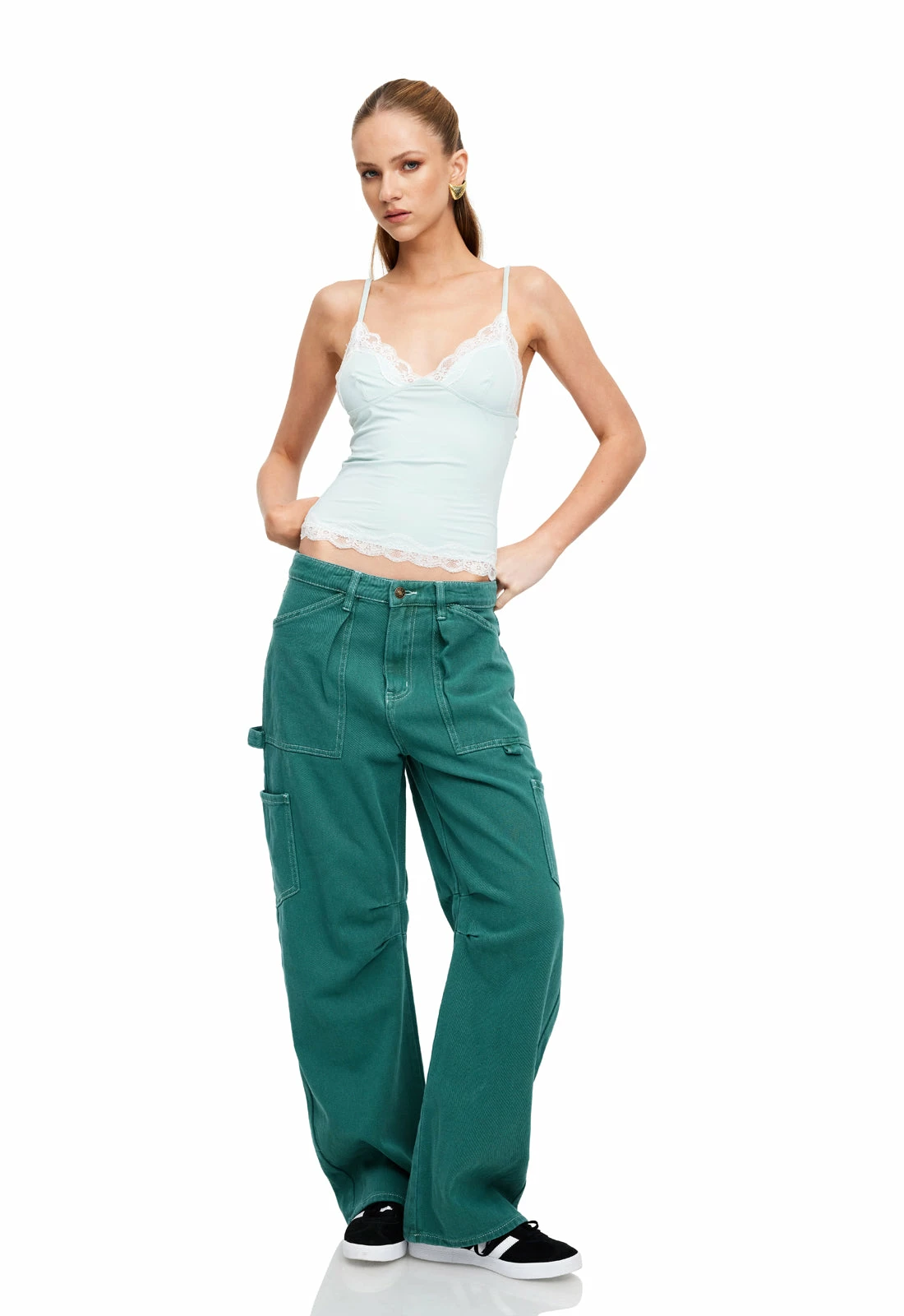 Lioness US Shopify MIAMI VICE PANT - FOREST GREEN 4 Lioness US Shopify MIAMI VICE PANT - FOREST GREEN - Image 4