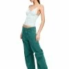 Lioness US Shopify MIAMI VICE PANT - FOREST GREEN