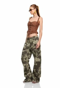 Lioness US Shopify CUATRO CORSET - RUSSET -Lioness Sales Shop LT88 813 1 RUSSET LB88 381 19 CAMO 6