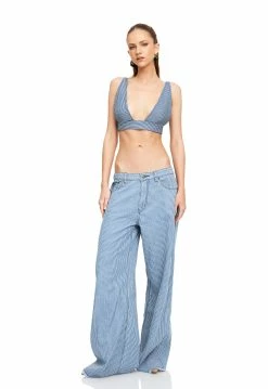 Lioness Sales Shop -Lioness Sales Shop LT88 826 LB88 570 BLUE DENIM STRIPE 2