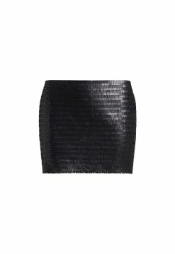 Lioness US Shopify CROSSROADS SEQUIN MINI - MATTE BLACK