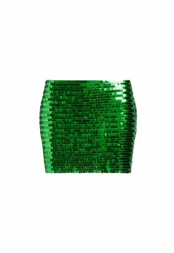 Lioness US Shopify CROSSROADS SEQUIN MINI - GREEN