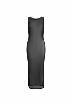 Lioness US Shopify TRUE ROMANCE MIDI - ONYX