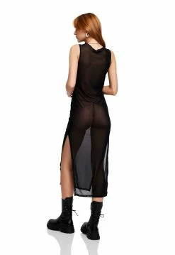 Lioness US Shopify TRUE ROMANCE MIDI - ONYX -Lioness Sales Shop TRUEROMANCE 10