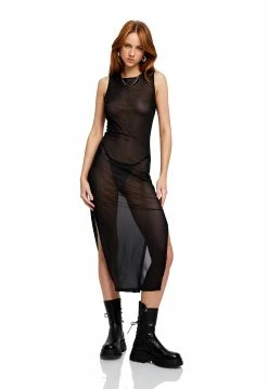 Alternative view of Lioness US Shopify TRUE ROMANCE MIDI - ONYX